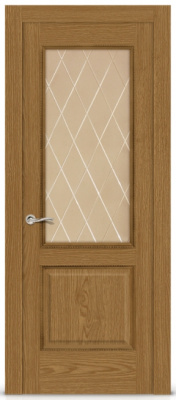 Бристоль Со стеклом Дуб медовый 9076