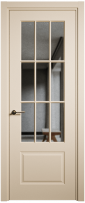 Олимп Со стеклом Эмаль RAL 9001 22946