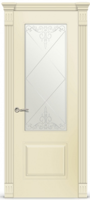 Вероник-1 Со стеклом Эмаль RAL 1013 23133