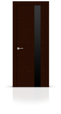 Ультра Со стеклом Ясень шоколад 23667