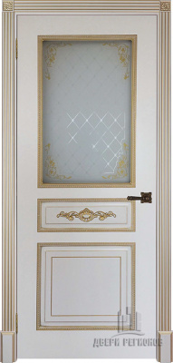 Дверь межкомнатная Лацио Патина золото
