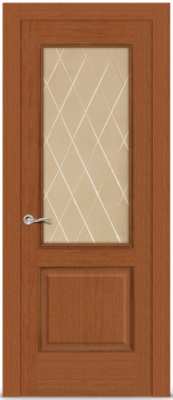 Бристоль Со стеклом Темный анегри 7734