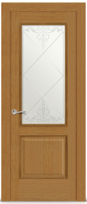 Бристоль Со стеклом Светлый анегри 7725