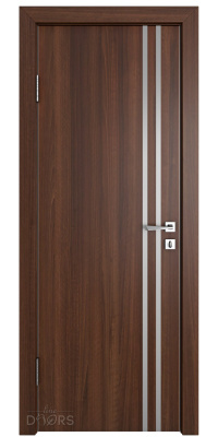ШИ дверь DG-606 Орех тисненый