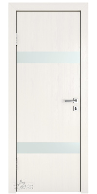 ШИ дверь DO-602 Белый ясень/Снег