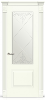 Вероник-1 Со стеклом Эмаль RAL 9010 23189