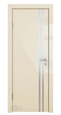 ШИ дверь DG-606 Ваниль глянец