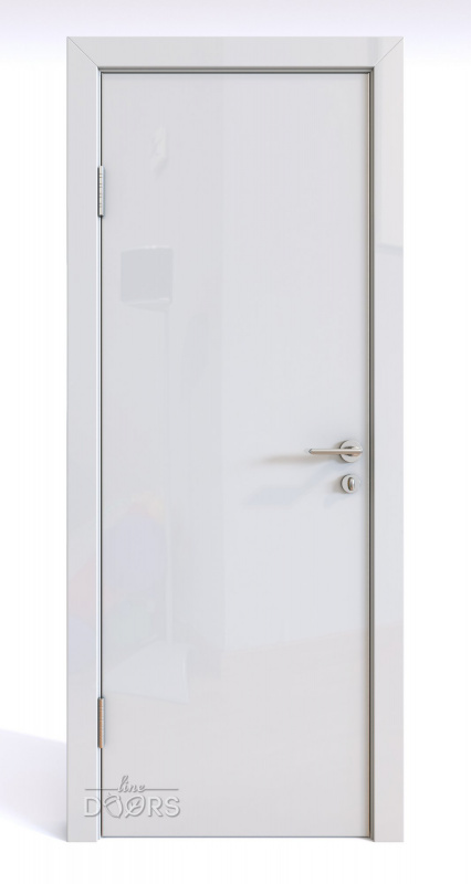 Шумоизоляционная дверь DG-600 Белый глянец (ДГ-600). Фабрика Line Doors