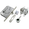 Комплект - ручки, сантехническая защелка MHS-2 WC SC
