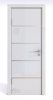 Дверь межкомнатная DG-505 Белый глянец (ДГ-505)